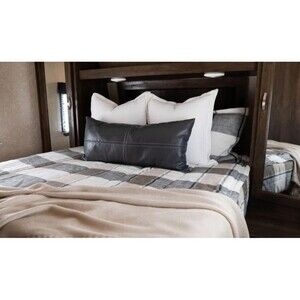 Beddy’s Erin Luxe RV SHORT QUEEN Zipper Bedding Minky Cotton Plaid Heavy